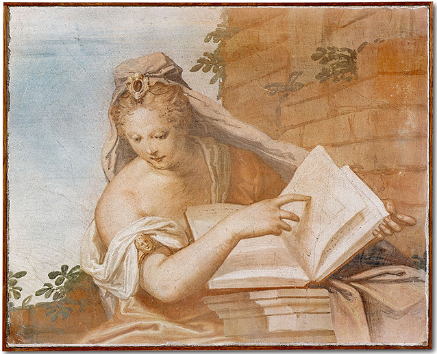 G.B. Zelotti, "Allegoria del’Architettura", Villa Emo a Fanzolo, 1565